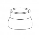 Verlängerung Führungshülse 2: Ø 46.8mm, Länge 45mm (AES05)